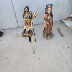Native American Statues