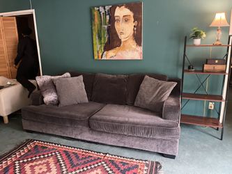 Grey Lux Sofa