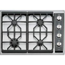 Gas Cooktop 30” 4 Dual- Stacked Sealed Burners Stainless Steel- Great Deal! Take It Today For Zero Down Pay In 3 Months With No Interest Ask 4 Details