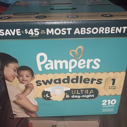 Pampers swaddles
