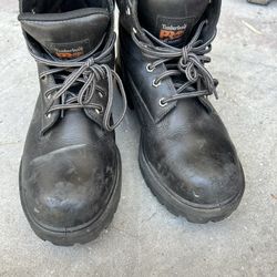 Steel Toe Timberland Pro Leather Boots