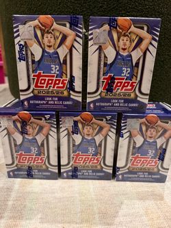 2025-26 Topps Basketball Blaster Box Factory Sealed Cooper Flagg RC 84 Cards
