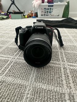 Canon EOS Rebel T7i + 18–135mm IS STM