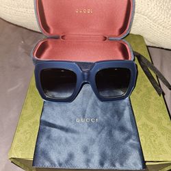 Authentic Gucci Oversized Sunglasses 