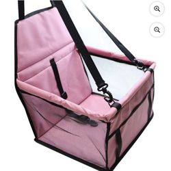 Pink Pet Car Seat