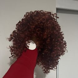Wig red color