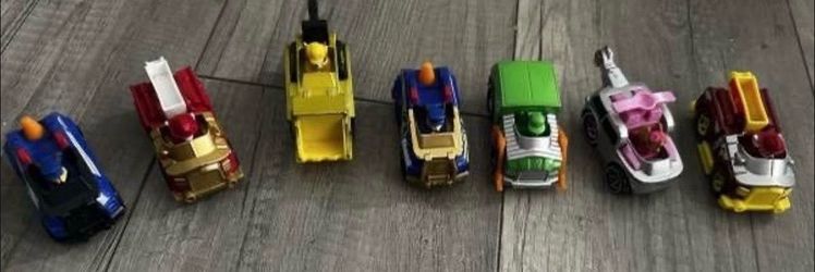 Paw Patrol Metal Die Cast Vehicles