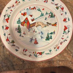 Brand New Christmas Dinner Plates By Farberware