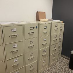 filing cabinets