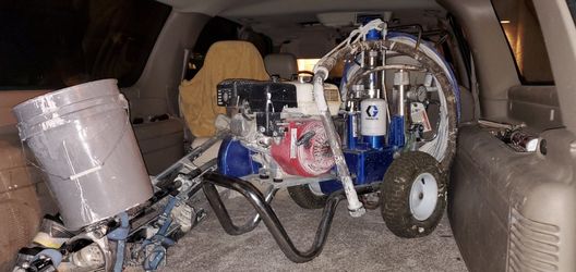 sprayer paint machine Graco!
