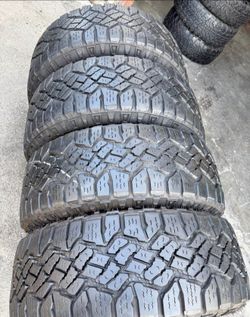 275/65/18 Goodyear 📍📍 Vendo un set de llantas con 80% de vida las 4 📍🌟