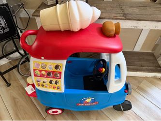 NEW Little Tikes Cozy Ice Cream Truck Ride on