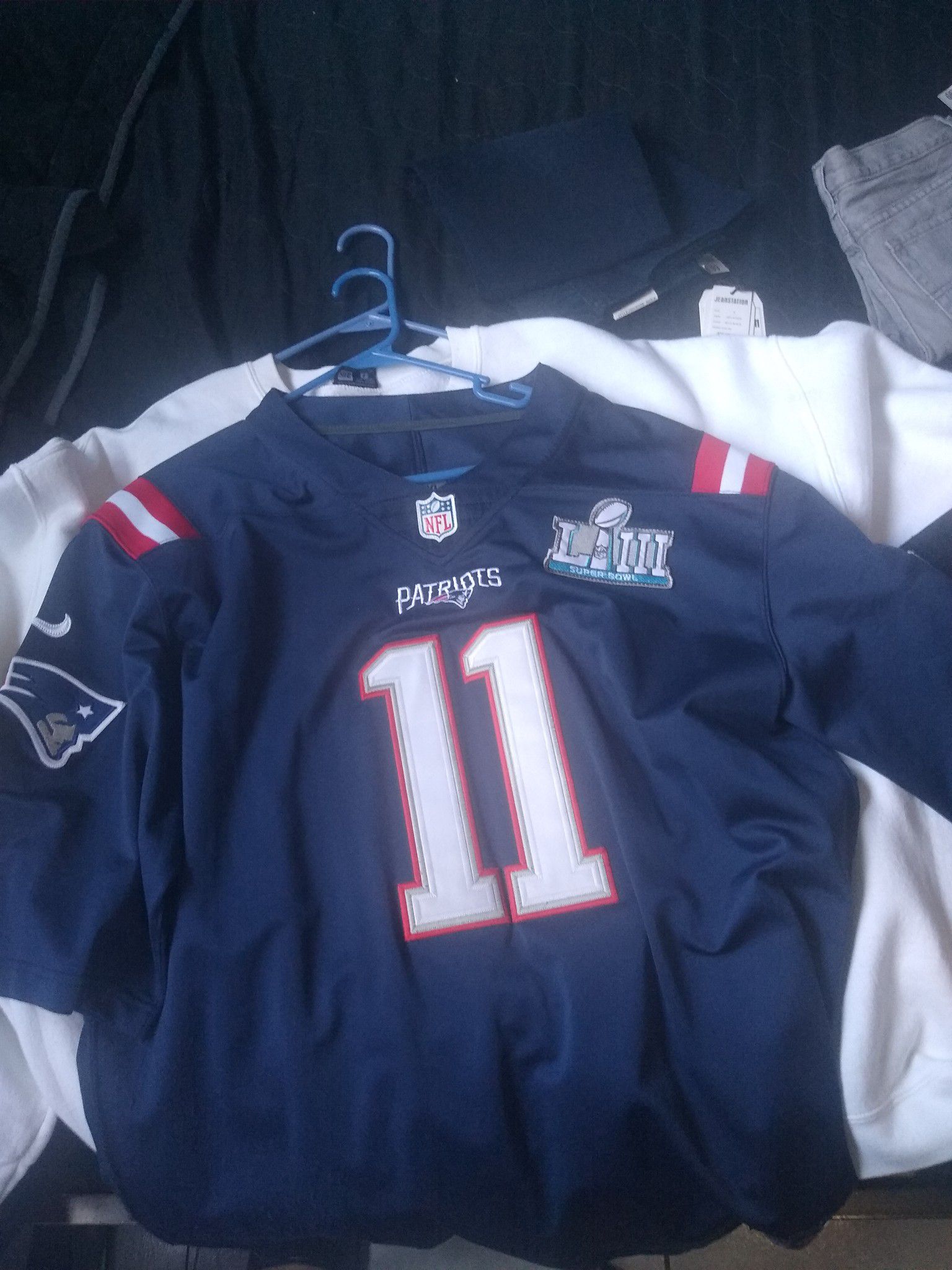 New England Patriots #11 Edelman nike jersey