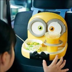 ☆ IMPORTED from JAPAN ☆ Monsters Minions Mcdonalds Drink Food Tray  ( Toy Mcds Happy Felonious Kevin Stuart Meal )