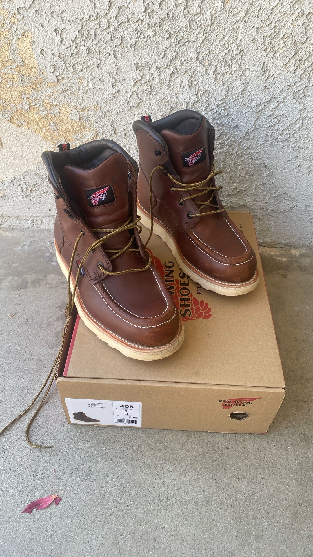 Red Wing Men’s Boots Size 8