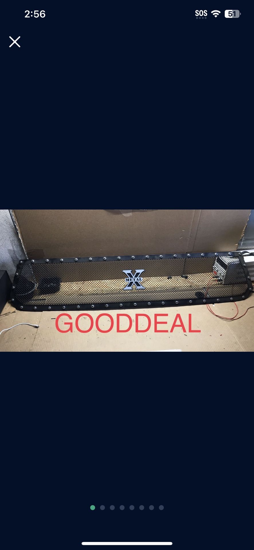 2014-2017 Toyota Tundra T-REX X-Metal Series Black Mesh Grill Grille