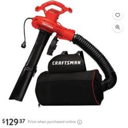 Craftsman 3 N 1 yard vacuum yard blower and multer