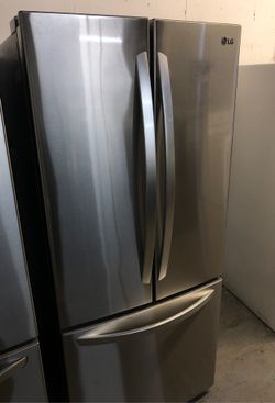 Stainless steel refrigerator LG