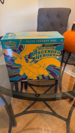 Pokémon Mega Evolution Ascended Heroes Elite Trainer Box