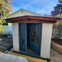 Wood Shed 7Lx7Wx8H