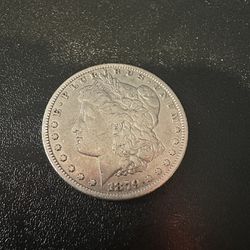1879 Morgan Silver dollar 