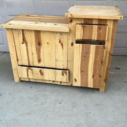 Deck Box Cooler Ice Chest Project Potting Bench