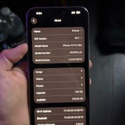 iphone 15 pro max 256gb