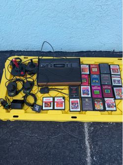 Atari 2600 Vintage Console Bundle With 19 Games - $85