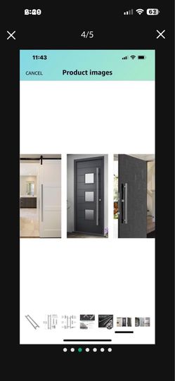 Modern handles brand new
