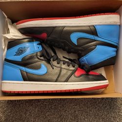 Jordan 1 Unc/chicago. Size 9.5 Men Size 11 Women. 