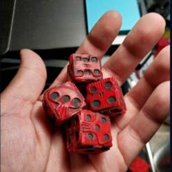 Oggie Boogie Dice 3d Printed Halloween Nightmare Before Christmas 