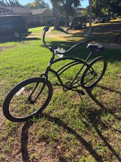 Black beach cruiser 3 speed Shimano Nexus