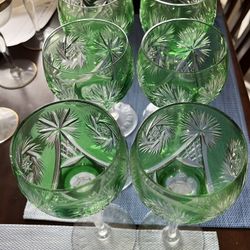 Early 1900’s wine glasses