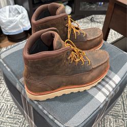 Red Wing Leather Work Boots