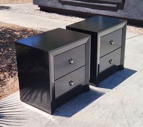Two Furniture Nightstands 2 Drawer* FREE LOCAL DELIVERY