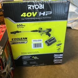 Ryobi Power Cleaner 40v