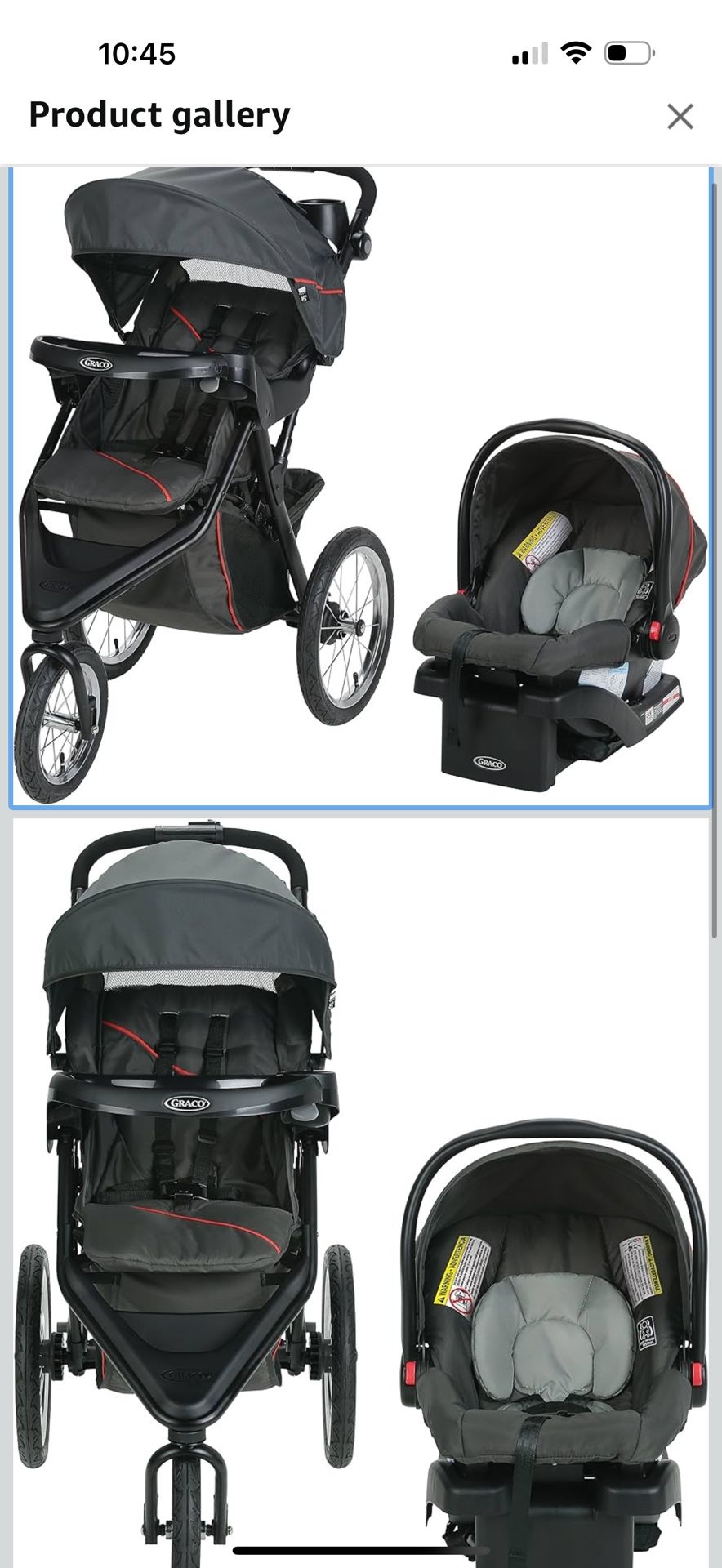 Graco Joggers Stroller & Baby Car Seat