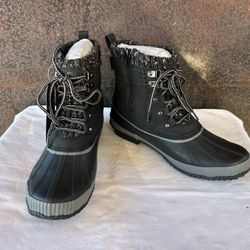 Brand New JBU Black Athena Waterproof Boots. Women’s 8.5