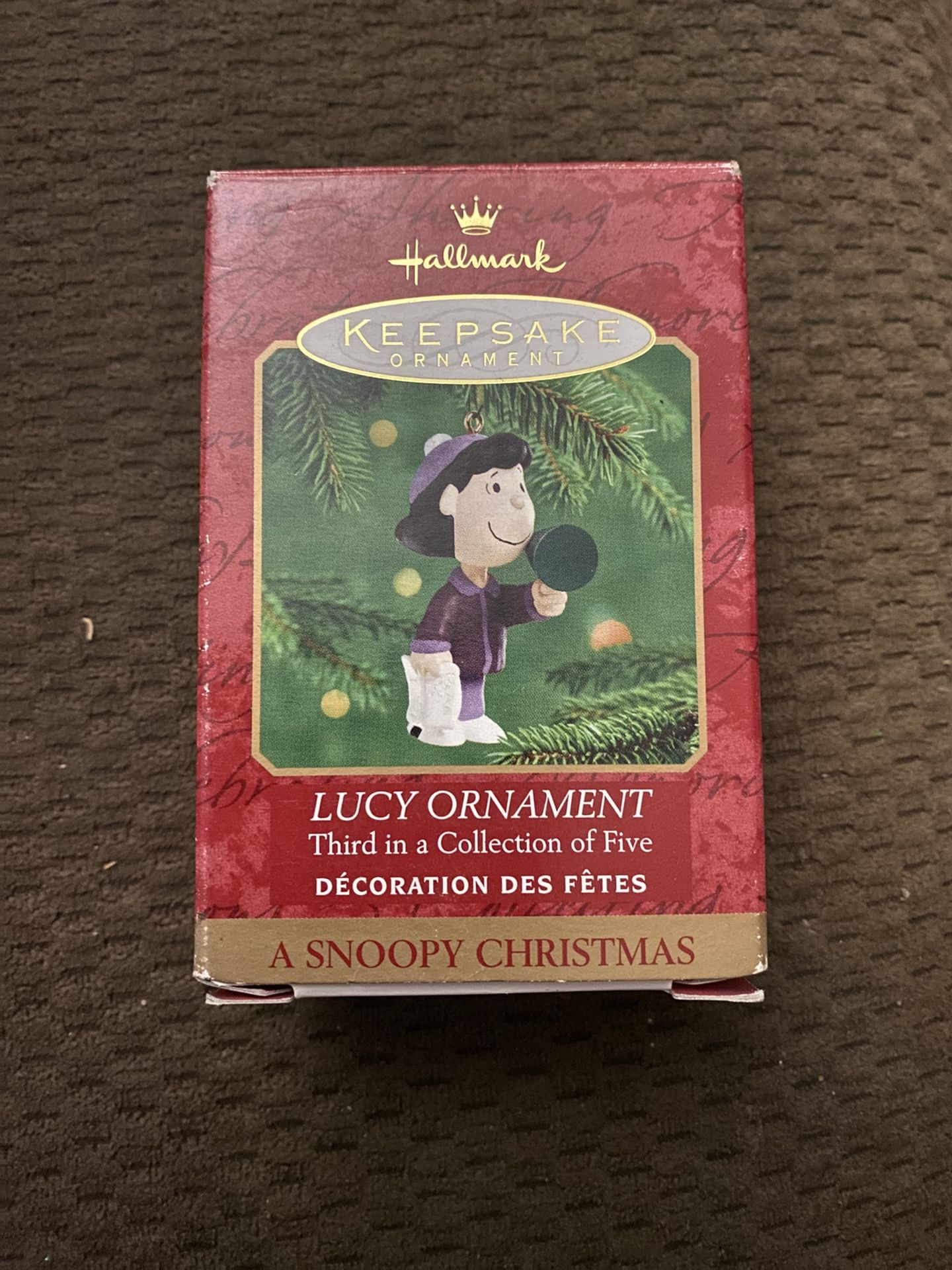 Charlie Brown Lucy Ornament