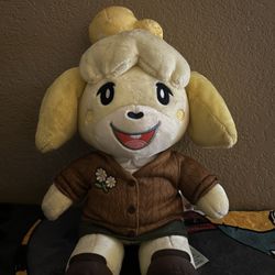 ACNH Isabelle Plush (Winter Clothes)