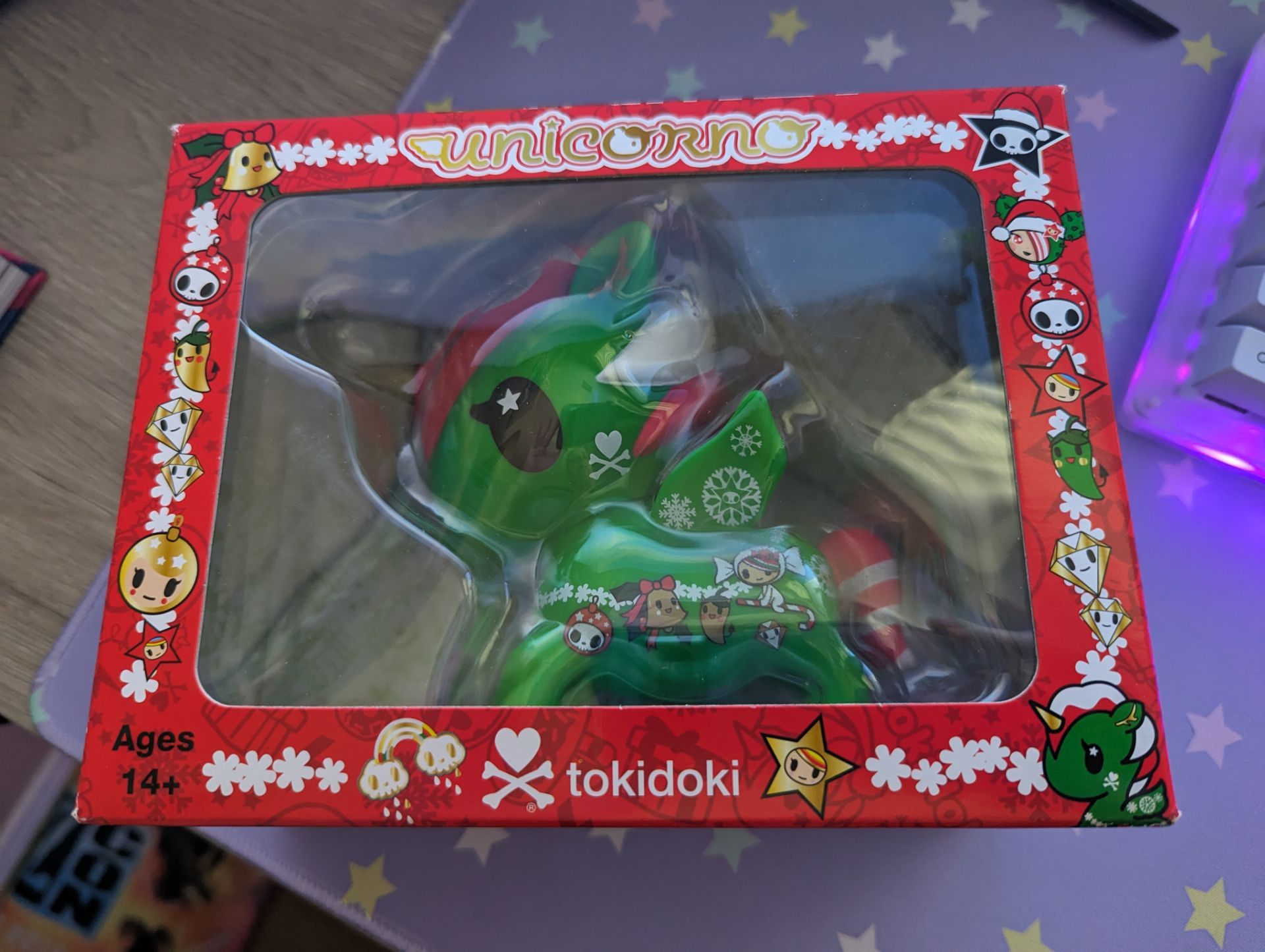 Tokidoki Unicorno Christmas Holiday Oversized 5" Figure