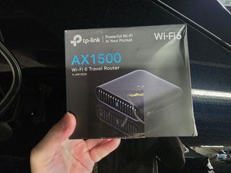 TP-Link AX1500 Wi-Fi 6 Travel Router TL-WR1502X - Like New, Open Box