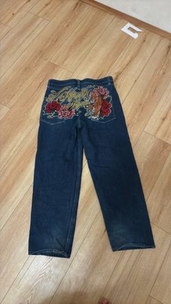 Ninth hall tiger design Jean size 34$