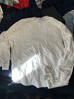 Plain white Long sleeve shirt