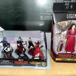 MARVEL Shang-Chi FIGURE SET & Katy LEGENDS Figure (NEW)