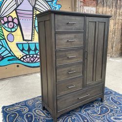 New Gentleman Armoire / Wardrobe / Chest with 6 drawers(Delivery Available)
