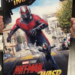 ANT-MAN and THE WASP Poster promo IMAX new movie poster