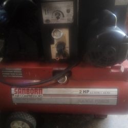 Sanborn Air Compressor 