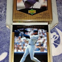 Ken Griffey Jr Signature Cards In Box