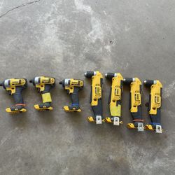 Dewalt Drivers And Angle Drivers
